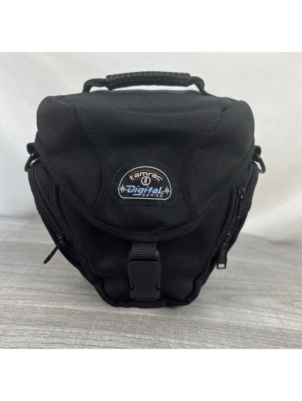 Tamrac Digital Series Black Camera Bag Holster Case Zippered Pockets